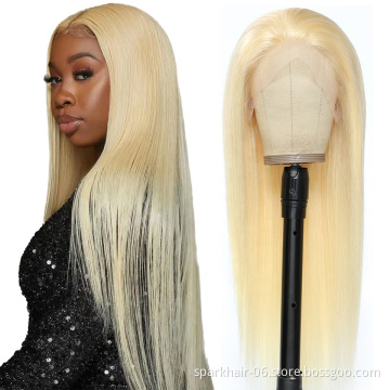 Hot sale 613 transparent lace front wig,Brazilian 613 blonde front lace human hair wig,40 inch 613 virgin hair human hair wigs